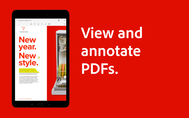 View And Annotate PDFs
