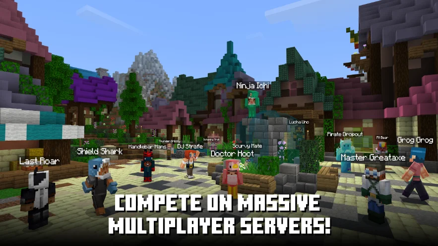Compete On Massive Multiplayer Servers