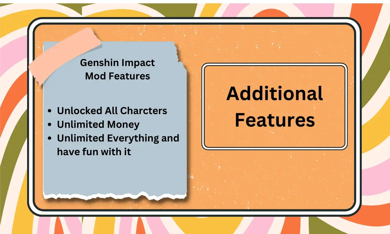 Genshin Impact Mod Features
